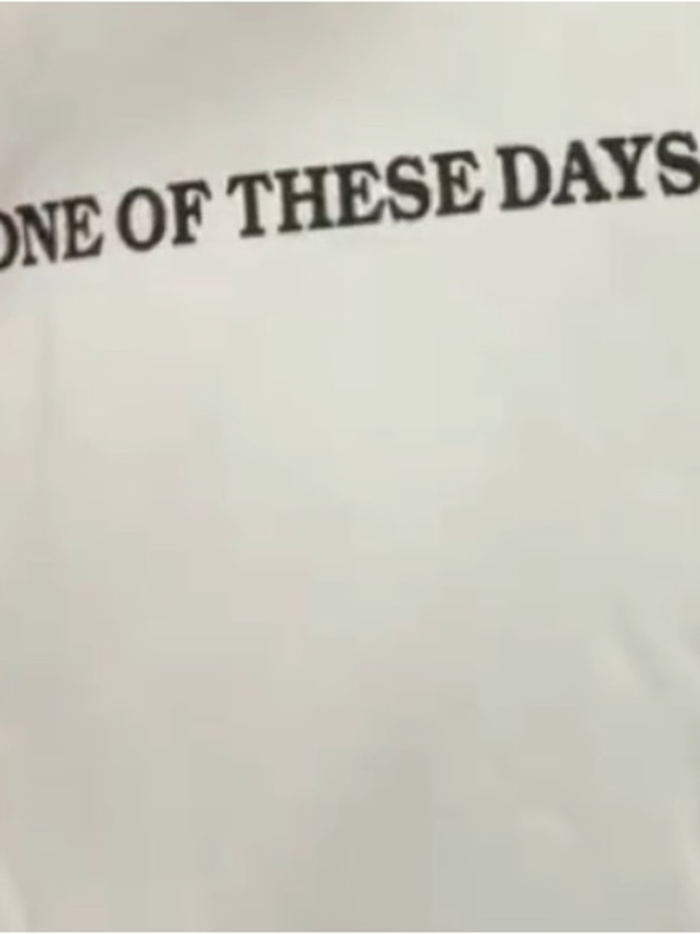 One Of These Days Matt McCormick "Xerox Running Horse" Hoodie - Bone/Off-White M